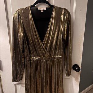 Michael Kohrs Gold Dress - Worn Once